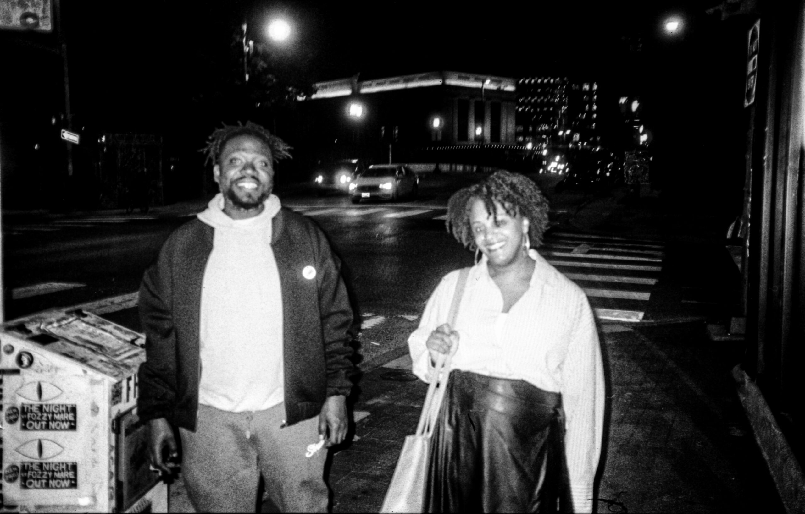 Baltimore Beat Editor-in -Chief Lisa Snowdon and Rapper/Writer Eze Jackson attends the Metro Galler after party