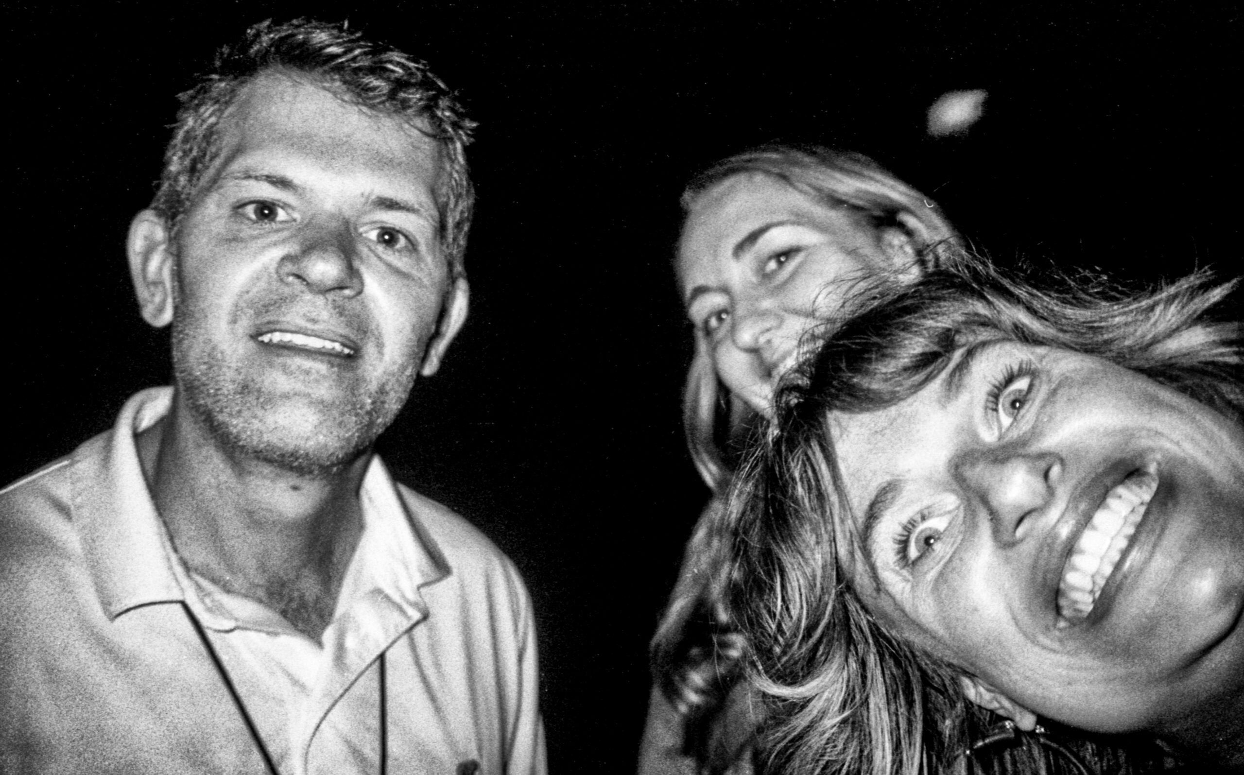 Sam Sessa, Director of Events & Community Engagement of Baltimore Public Media, filmmaker Julia Golonka, and photojournalist Kaitlin Newman, at the closing after party.
